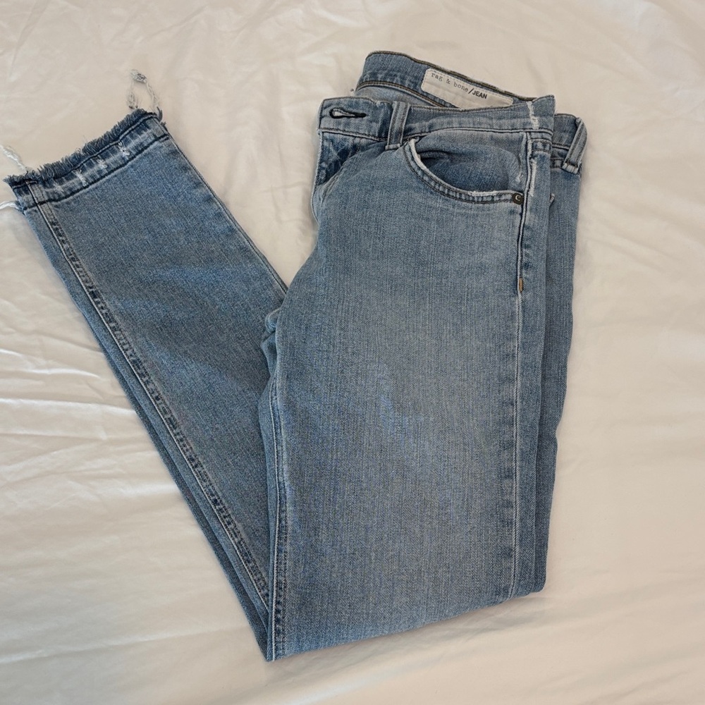 Rag & Bone Light Blue Denim Jeans